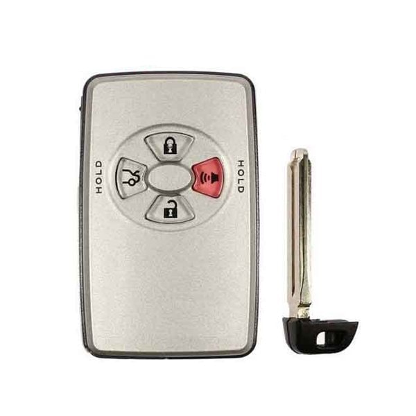 KeylessFactory: 2005-2007 Toyota Avalon / 4-Button Smart Key Shell / HYQ14AAF